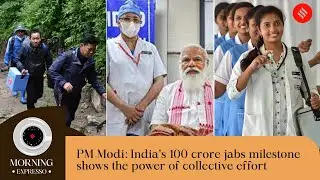 Indian Express Today Oct 22: PM Modi on Vaccine Milestone, Aamir Khan Ad 