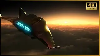STAR CITIZEN -  4K Cinematic | Deep Space Exploration & Cargo Run (No Commentary)