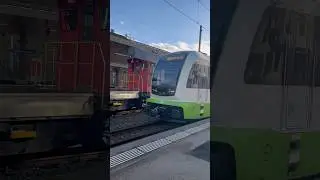ABe 4/8 &agrave; La Chaux-de-Fonds 😻🚆🇨🇭