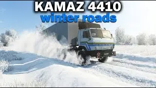 Delivering Cargo in -30&deg;C with Kamaz 4410 | ETS 2 Snow Adventure