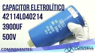 Capacitor Eletrol&iacute;tico 3900uf 500v 75x140mm- Fornell