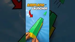 Make Easy Paper airplane Launcher 🤩#shorts