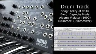 Policy of Truth (Depeche Mode) &bull; Drum Track