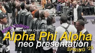 HBCU VLOG | ALPHA PHI ALPHA SPR.25 NEO PRESENTATION | MILES COLLEGE | PRETTYGIRLCAH