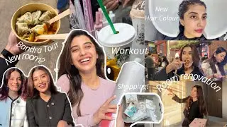 A Day Out With My Girlies💗🥳,Room Renovation Update, Tried Viral Bandra Food😋