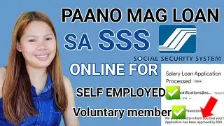 HOW TO APPLY SSS LOAN ONLINE FOR SELF EMPLOYED?