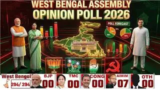West Bengal Opinion Poll 2026 Mamata Banerjee vs Narendra Modi |  West  Bengal Opinion Poll  Rahul