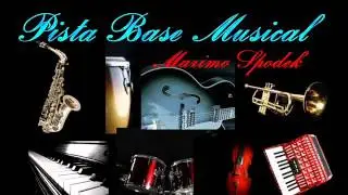 PISTA BASE MUSICAL DE ROCK CLASICO EN E