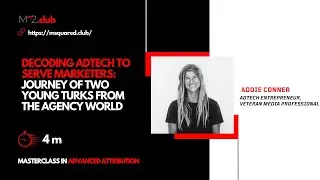 Invited Speaker Session April 24: Addie Conner