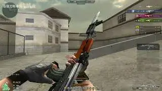 CF : AK-47 Knife - Crossfire old Black Widow Gameplay