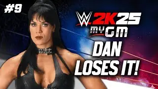WWE 2K25 MyGM Mode Extreme Difficulty - Dan's Luck Runs Out...