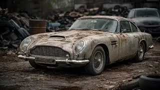 ASMR Car Restoration FULL REBUILD of Abandoned Aston Martin DB5 1964