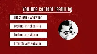Show your videos, channels or website - Use Endscreen & Annotation