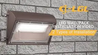 JC LGL LED Wall Pack Light 120W