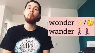 Wonder vs Wander | Lynchie English