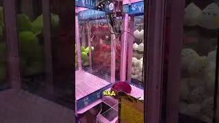 He hacked the claw machine on his first try #shorts