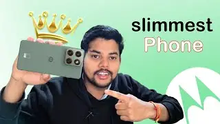 slimmest Phone form moto edge 70 is here