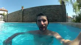 Ba&ntilde;o en piscina salada