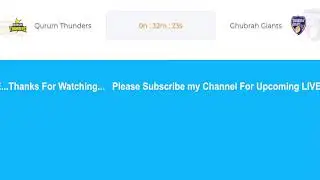 Qurum Thunders VS Ghubrah Giants live score update | Super Four-4th-Match of Oman D20 2021