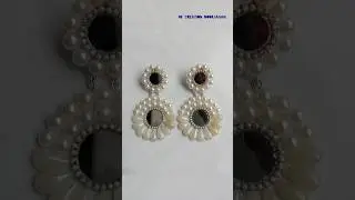 DIY Earrings | Jewellery Making at Home #shorts #youtubeshorts #earrings