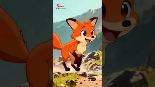 Petit Petit renard -  The Playful Fox Rhyme| French Nursery Rhymes for Kids | fran&ccedil;aise | Shorts
