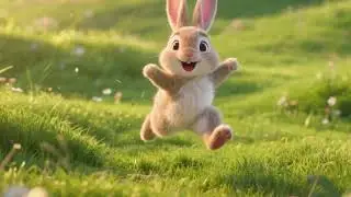 Bunny's Hop and Skip_ A Fun Spring Poem for Kids ｜ The Jingle Station