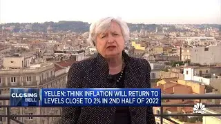 Secretary Janet Yellen: I think inflation will return to levels close to 2%