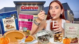 Probando los productos VIRALES de COSTCO de temporada 🎃👻 | Rebeca Mendiola