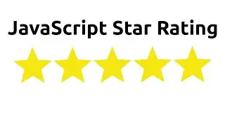 JavaScript star rating - explained