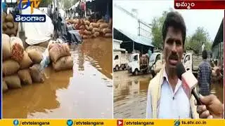 Mirchi Farmers in Problems | with Rain in Khammam Dist
