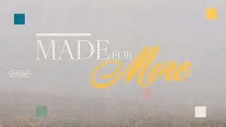 Point Church I Made For More &bull;&nbsp;Week 2 I Matthew Bradham