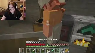 We found Diamonds! - Emma - Emilyispro #minecraft #twitch #gamergirl