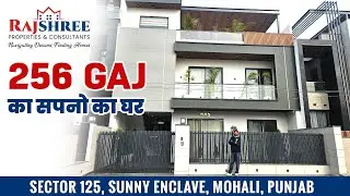 256 Gaj 6BHK Luxury Kothi for Sale in Sector 125 Sunny Enclave | Park Facing House