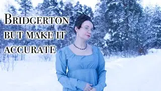 BRIDGERTON DRESS -- Making a historically plausible day dress for Daphne