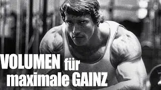 Trainingslehre 003 | MEHR VOLUMEN ist NICHT immer besser! Trainingsvolumen bestimmen!