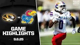 Kansas vs. Missouri Game Highlights | 2025 Big 12 Football