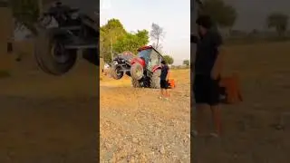 Arjun Novo 605 fully cabin band #arjun #mahindra #tractor #modified #stunt #youtubeshorts