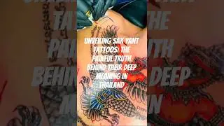 Unveiling Sak Yant Tattoos: The Painful Truth Behind Their Deep Meaning in Thailand #stunningdesigns