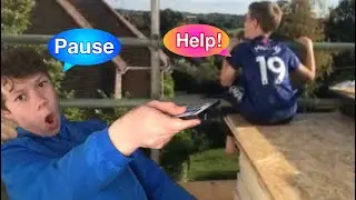 PAUSE CHALLENGE WITH MY BROTHER