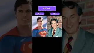 Superman 1948 Cast Reunion Then & Now | Hollywood Legends | #Shorts #Retro #ClassicMovies