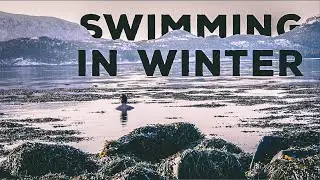 Cold swim in winter Norway - Wim Hof Method