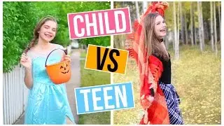 CHILD YOU VS TEEN YOU