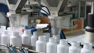 32 channel counting and packing machine for tablet/capsule