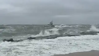 Hurricane Erin @ Indian River Inlet, DE