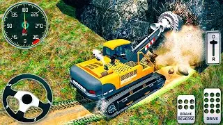 Super Construction Machine - Mega Tunnel Construction Simulator - Android Gameplay