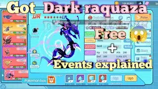 Hidden pokemon game! Got Dark rayquaza free! events explained! |Ultra era pet| |Pocket adventure|