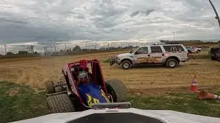 USAC Indiana Sprint Week heat race 1 at Lawrenceburg Speedway July 27, 2025
