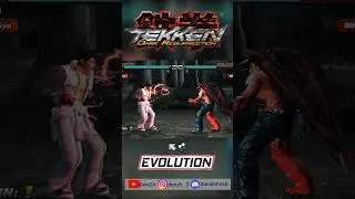 Jin Kazama's Avenger Unblockable Moves Evolution #tekken8 #tekken #jinkazama #shorts #gaming