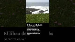 Libro Eclesiast&eacute;s: vida-Vapor-sin-Dios, Disfruta-dones-Dios, muerte-juicio, temer-Dios, obedece-Dios