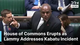 BREAKING: Justice Minister Lammy Pledges Accountability After Release Error | DWS News | AC1F